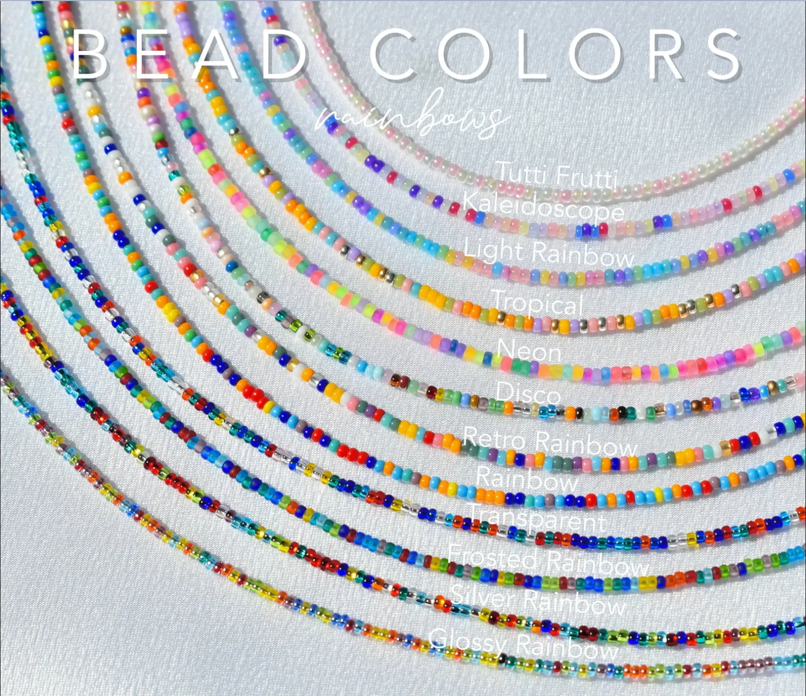 Pearl Initial Tiny Seed Bead Necklace