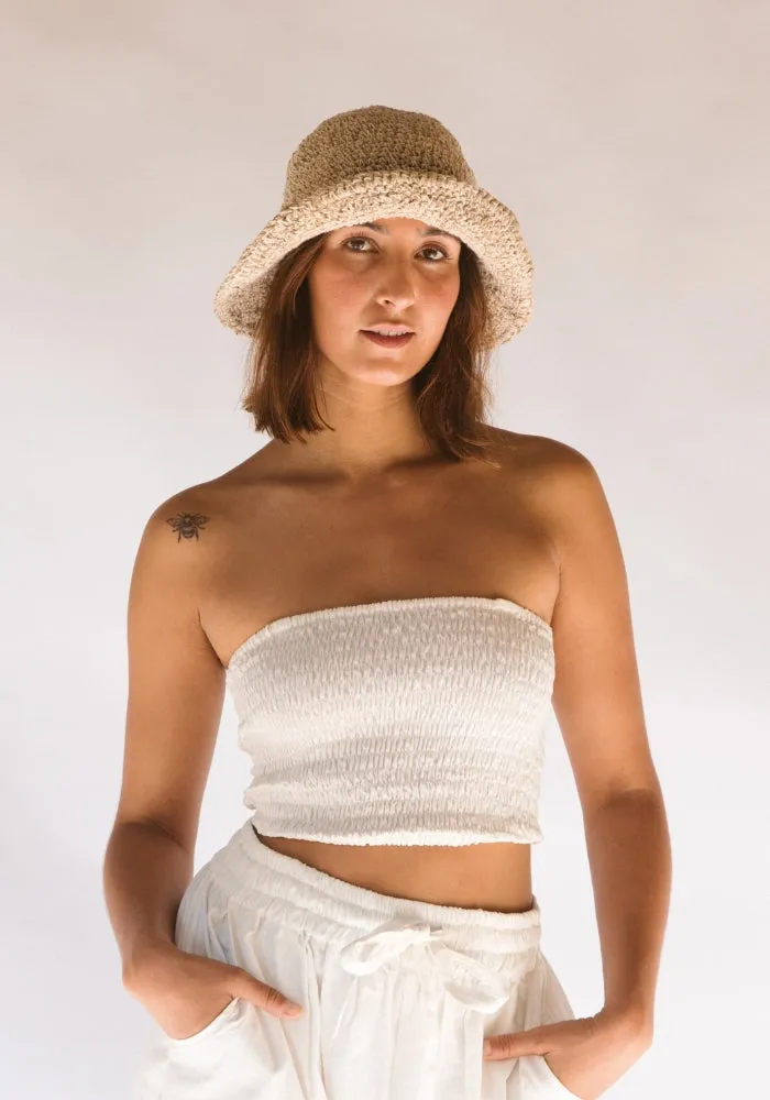 Peggie Bucket Hat - Natural