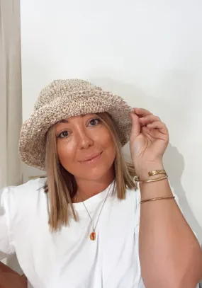 Peggie Bucket Hat - Natural