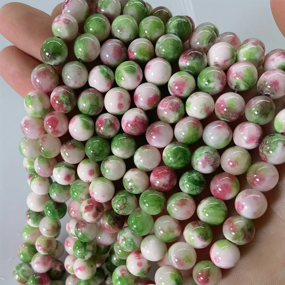 Persian Jade Bead Assortment for DIY Jewelry Making