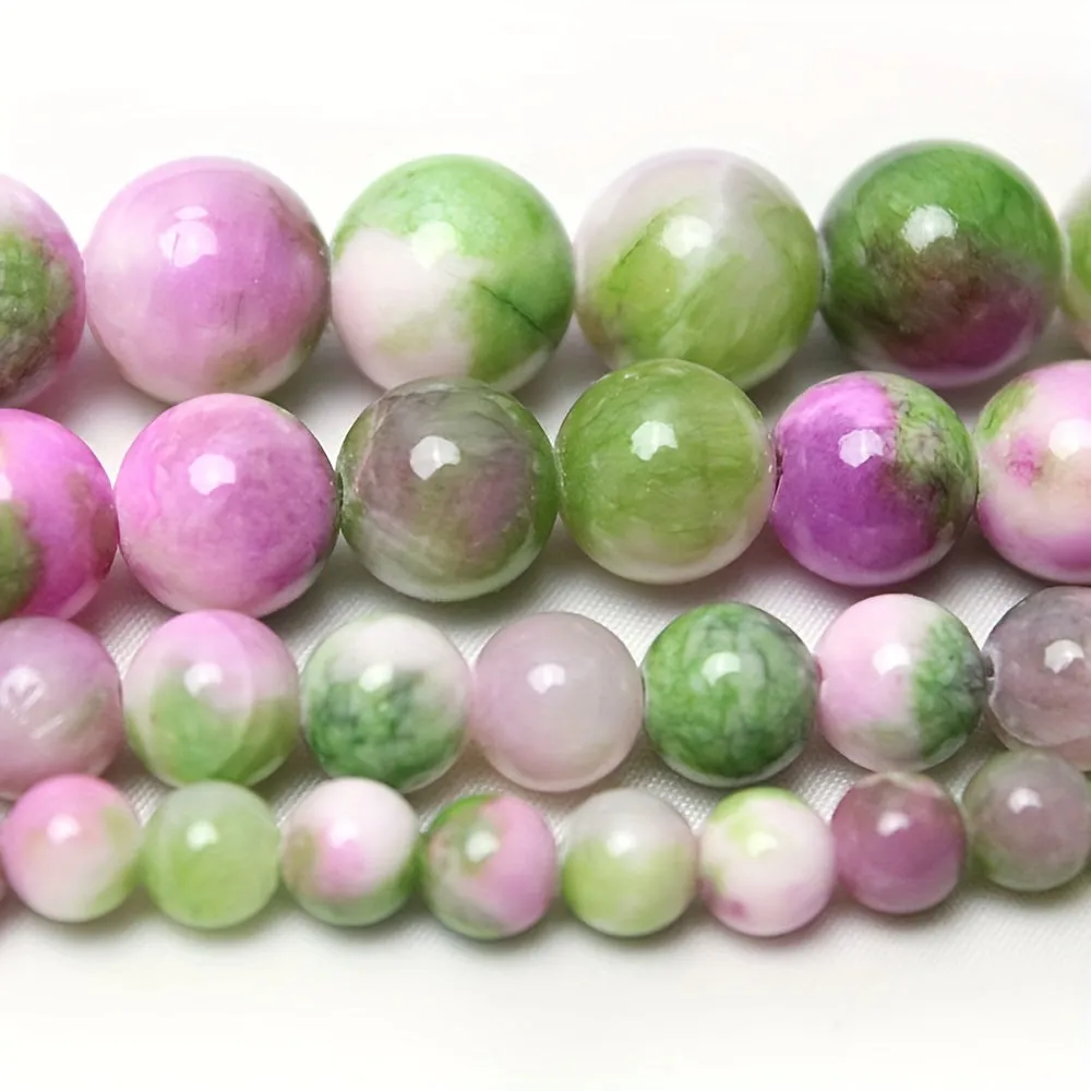 Persian Jade Bead Assortment for DIY Jewelry Making
