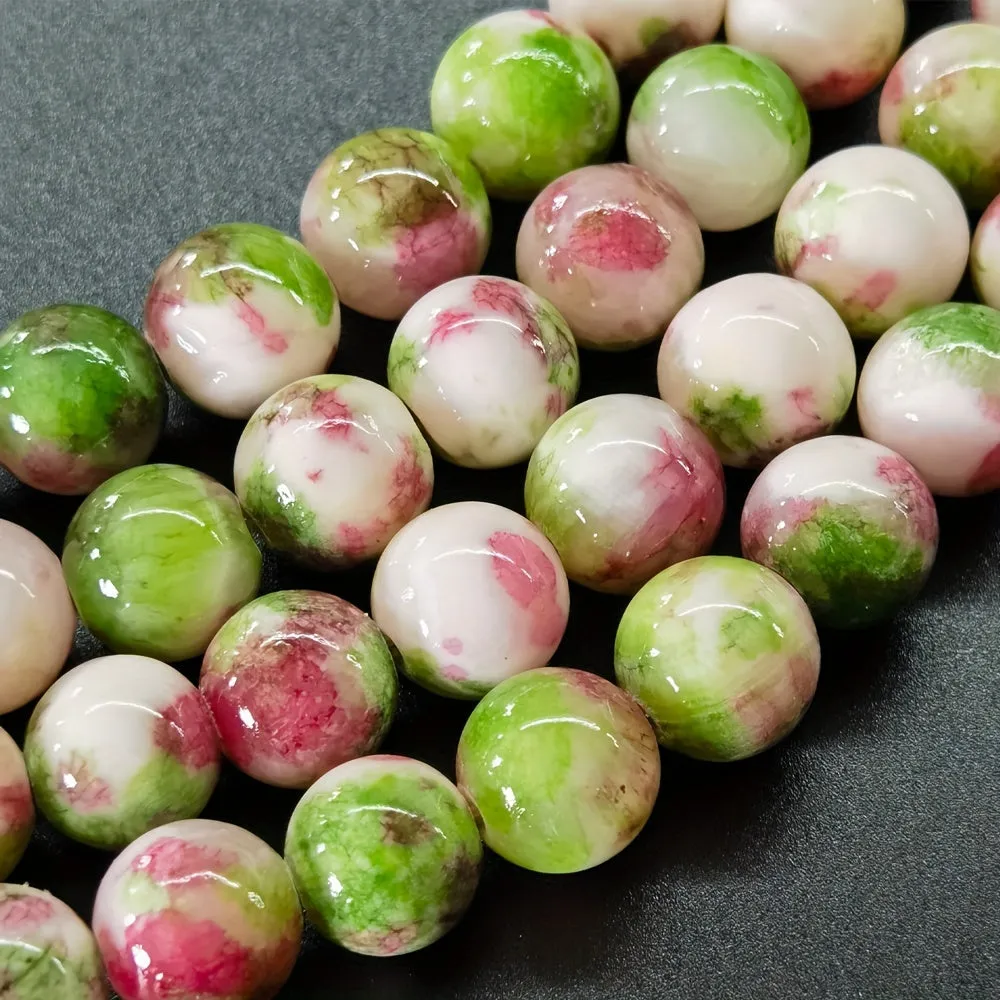 Persian Jade Bead Assortment for DIY Jewelry Making
