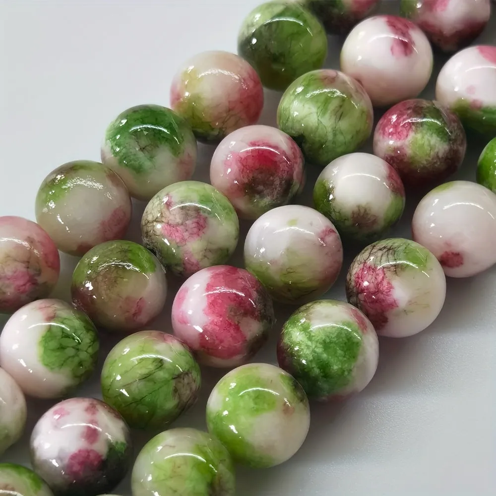 Persian Jade Bead Assortment for DIY Jewelry Making