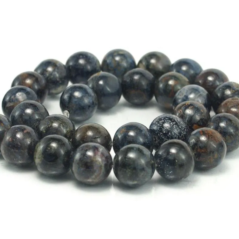 Pietersite Smooth Rounds 12mm Strand