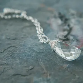 Power Protector: Quartz Crystal Meditation Necklace