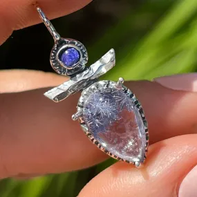 PRE-ORDER FOR KAT- Dumortierite Quartz & Tanzanite Pendant