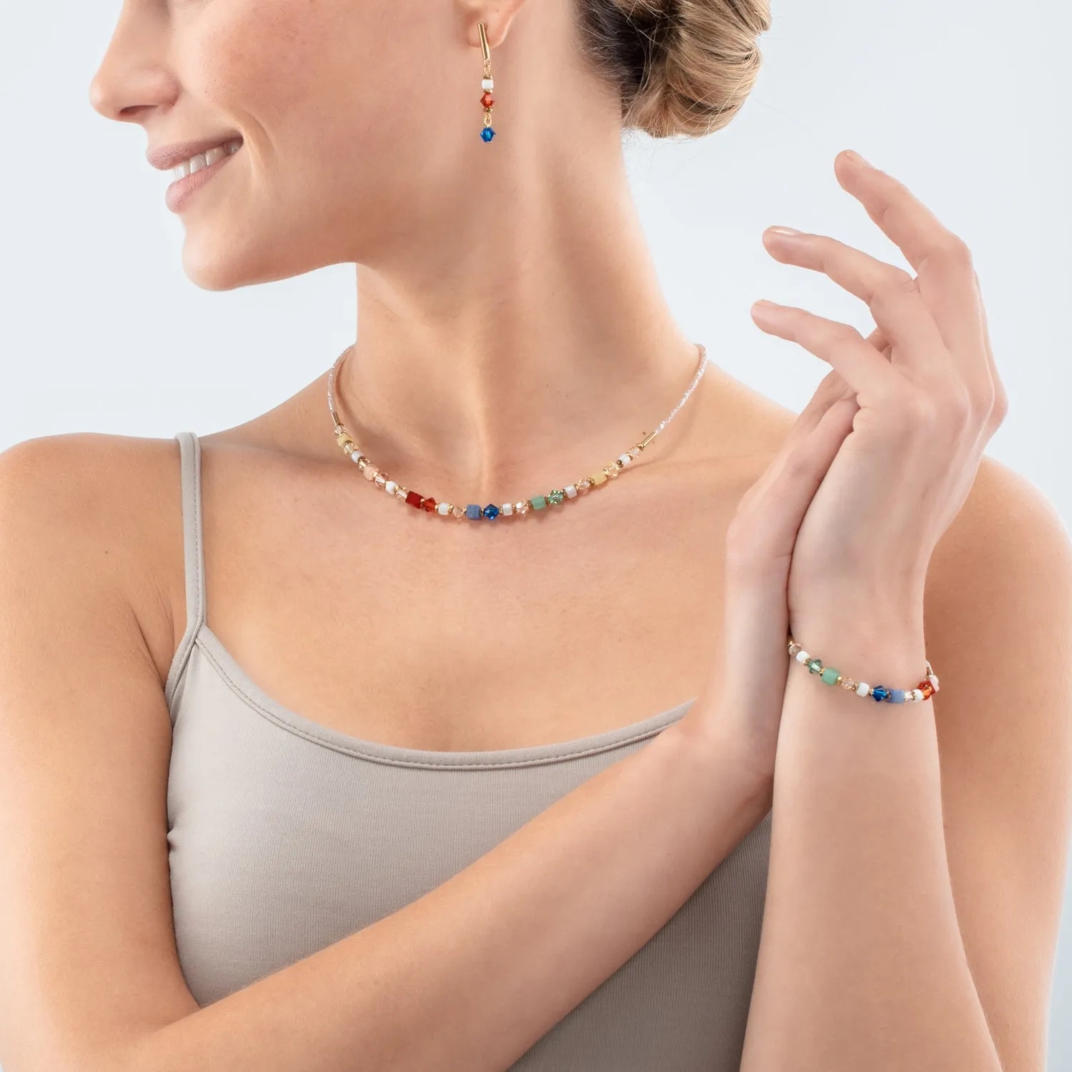 Princess Shape Mix necklace dopamine