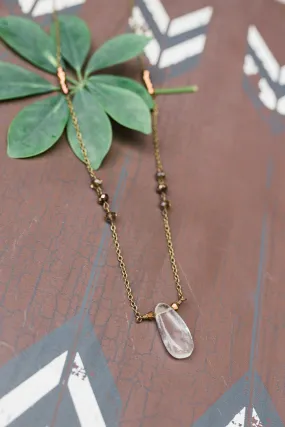 Quartz Layered Necklace