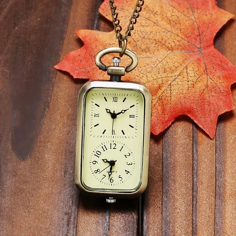 Quartz Pendant Watch - Duo