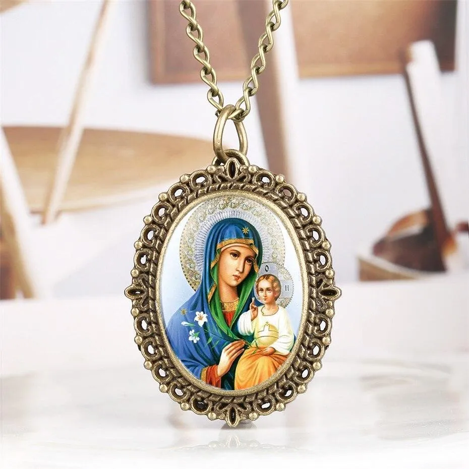 Quartz Pendant Watch - Holy Child