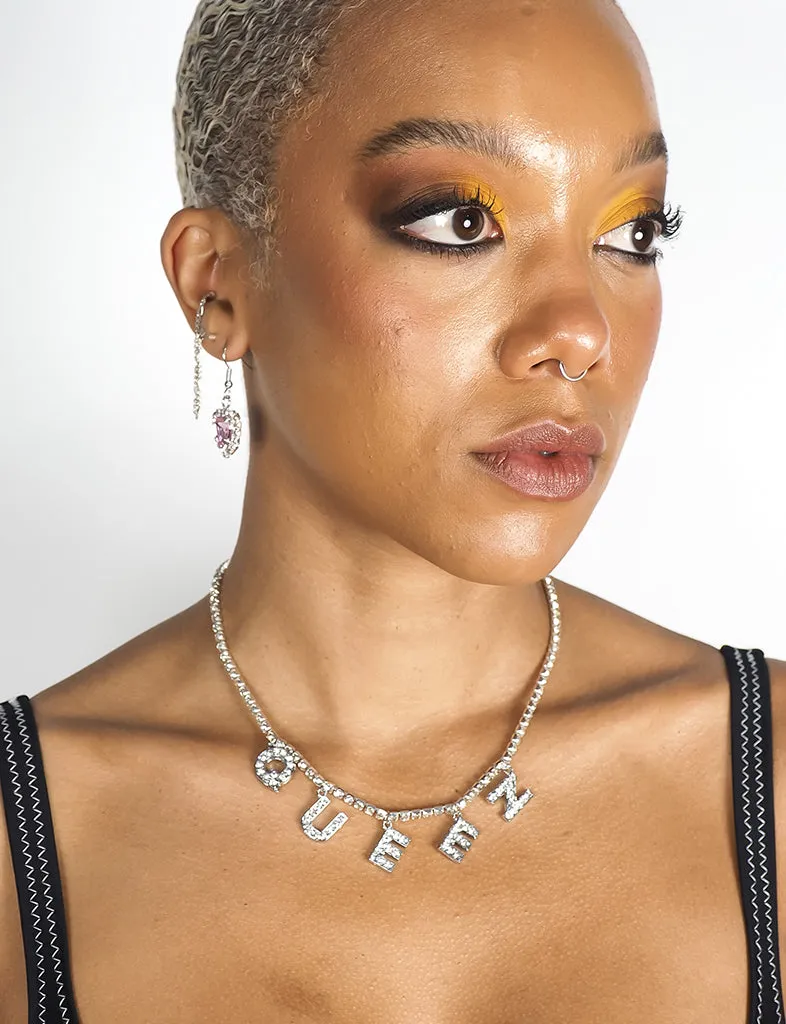 QUEEN DROP DIAMONTE NECKLACE