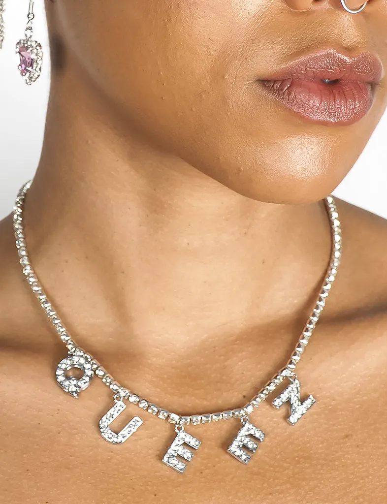 QUEEN DROP DIAMONTE NECKLACE
