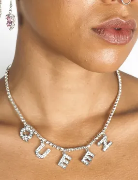 QUEEN DROP DIAMONTE NECKLACE