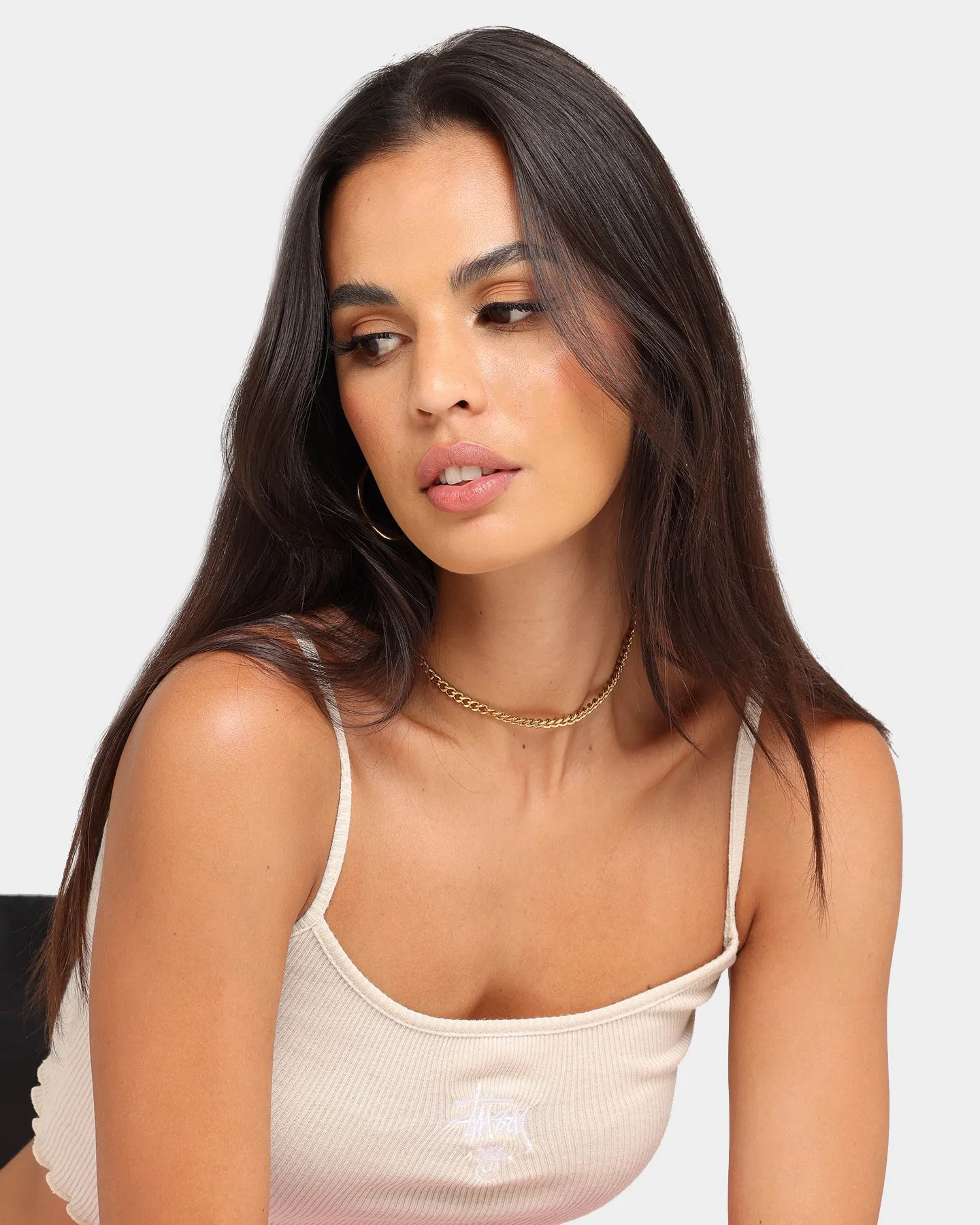 Raising Hell Women's 14" 5mm Cuban Choker Gold