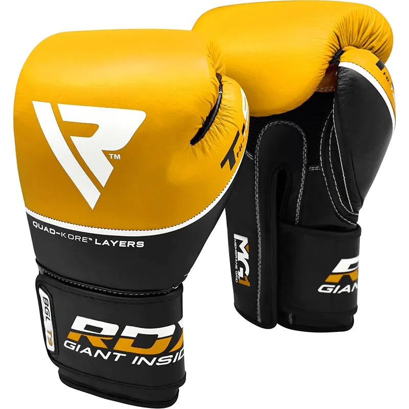 RDX T9 Ace Leather Boxing Gloves