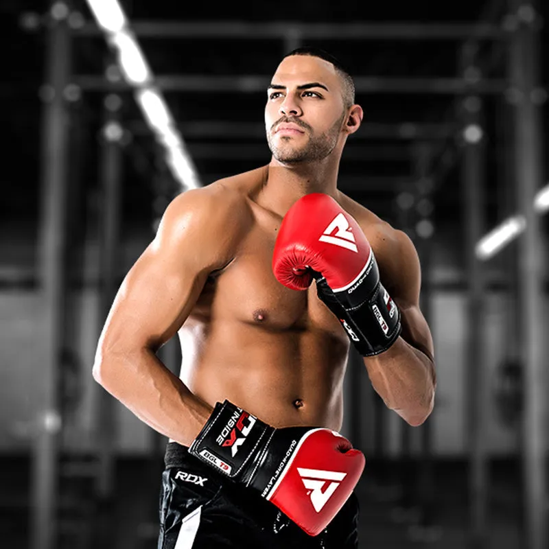 RDX T9 Ace Leather Boxing Gloves