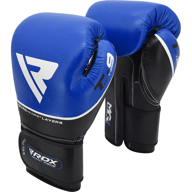 RDX T9 Ace Leather Boxing Gloves