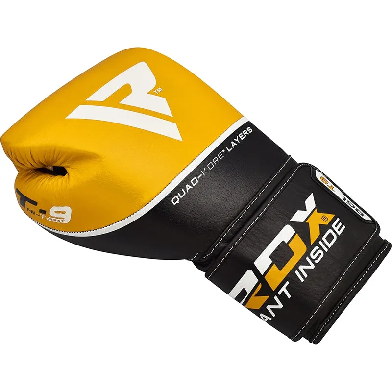 RDX T9 Ace Leather Boxing Gloves