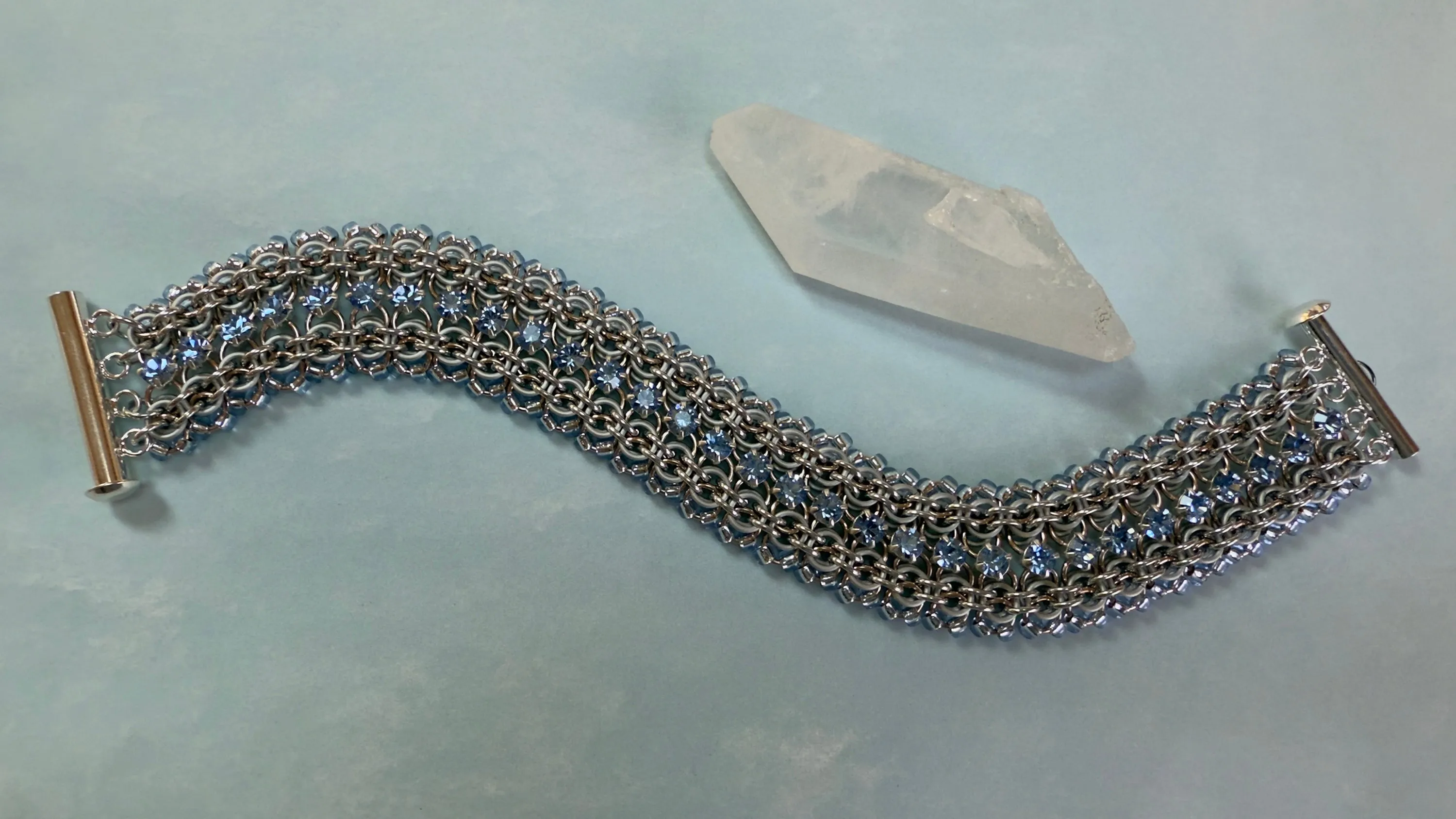 Renascence Rhinestone Beaded Bracelet Kit with Video Class - Cinderella Mix