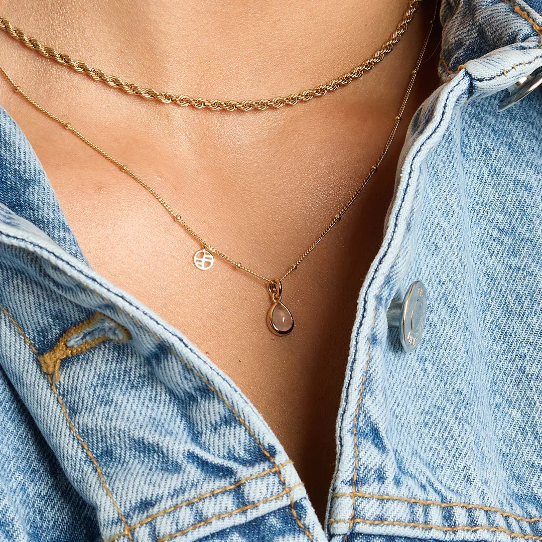 Rose Quartz Trove Charm