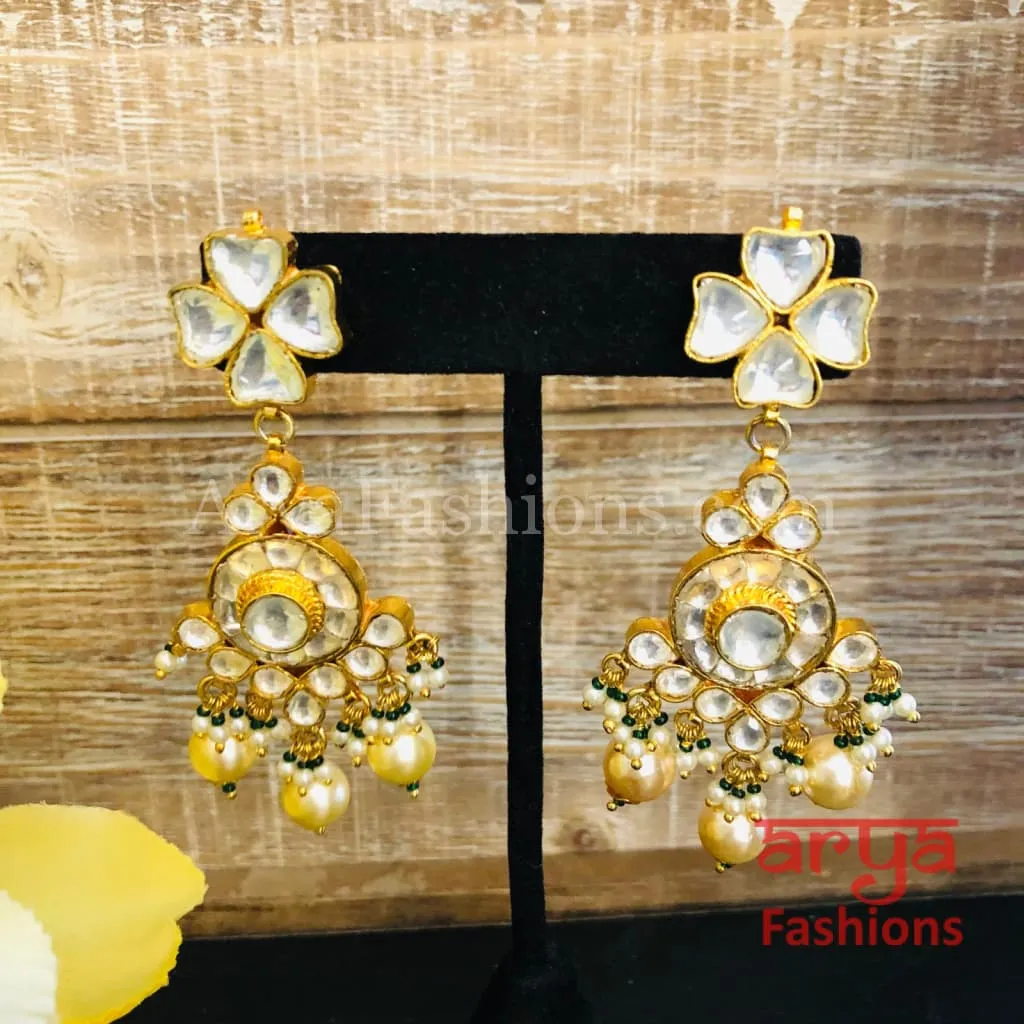 Shamira Polki Kundan Choker Necklace/ Kundan Rajwadi Necklace