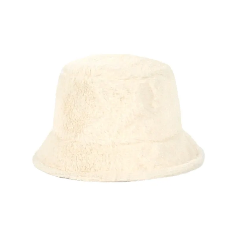 SHATANGJU Winter Bucket Hats Women Warming Panama Hat Lady Fluffy Corduroy Double-Side Wear Outdoor Fisherman Cap Hat for Women