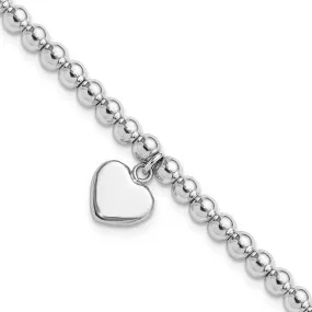 Silver Beaded Bracelet
