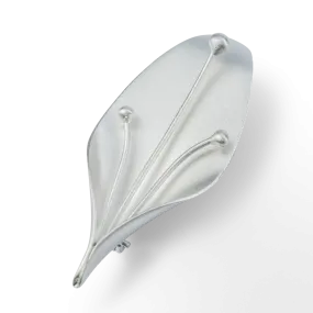 Silver Leaf Brooch