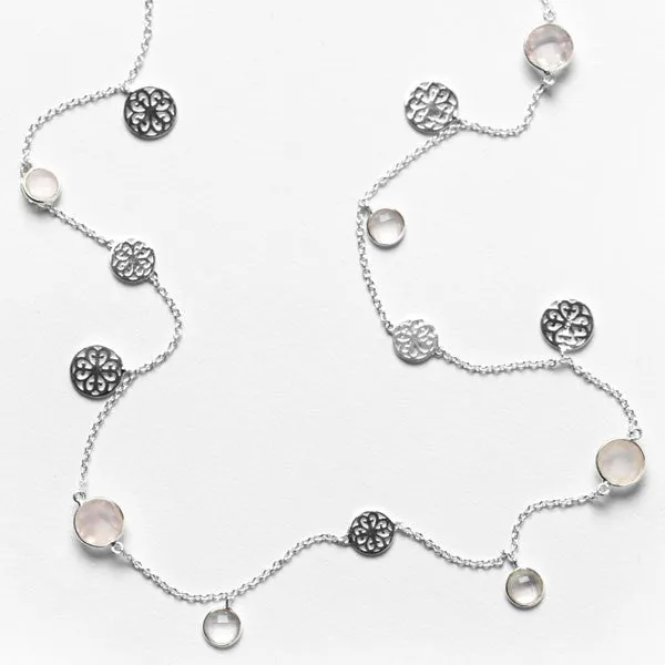 Southern Gates® Inspiration Rose Quartz Necklace