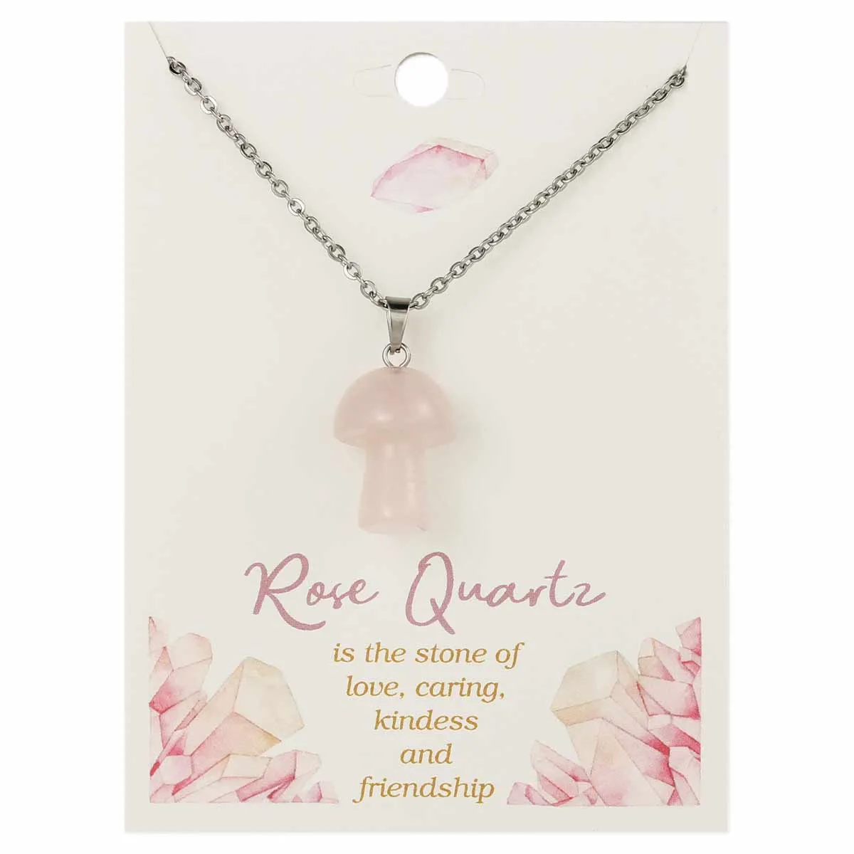 Stone Mushroom Necklace