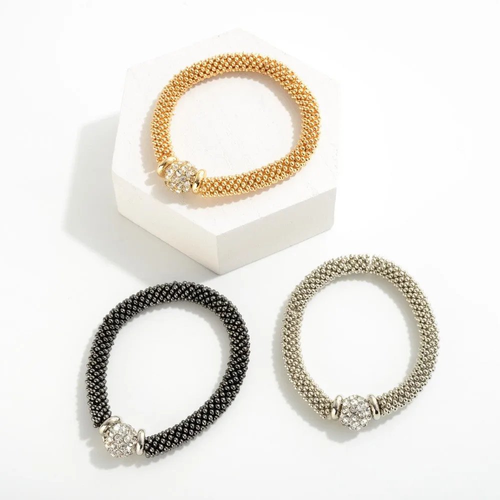 Studded Bead Bracelet