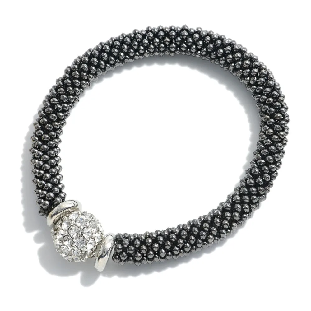 Studded Bead Bracelet
