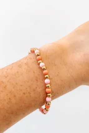 Summer In Naples Bracelet - Peach