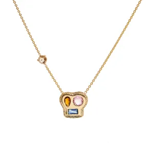The Maxine Necklace with Sapphires