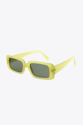 The Sound Of Rain UV400 Polycarbonate Rectangle Sunglasses