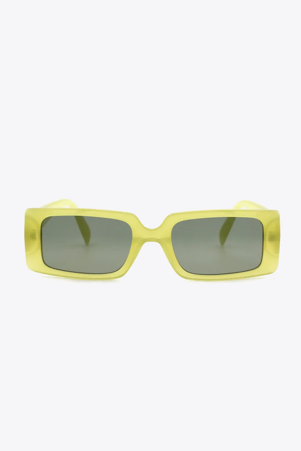 The Sound Of Rain UV400 Polycarbonate Rectangle Sunglasses
