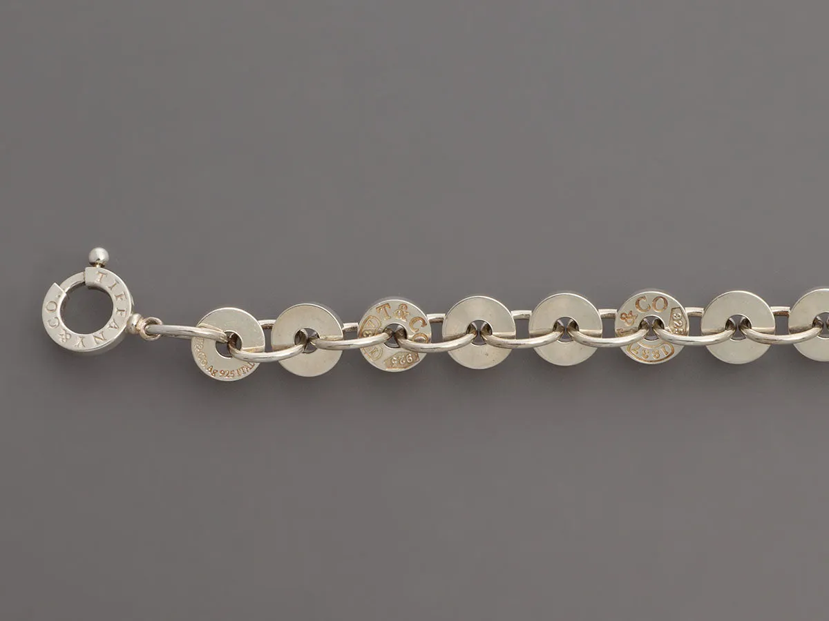 Tiffany & Co. Sterling Silver 1837 Circle Bracelet
