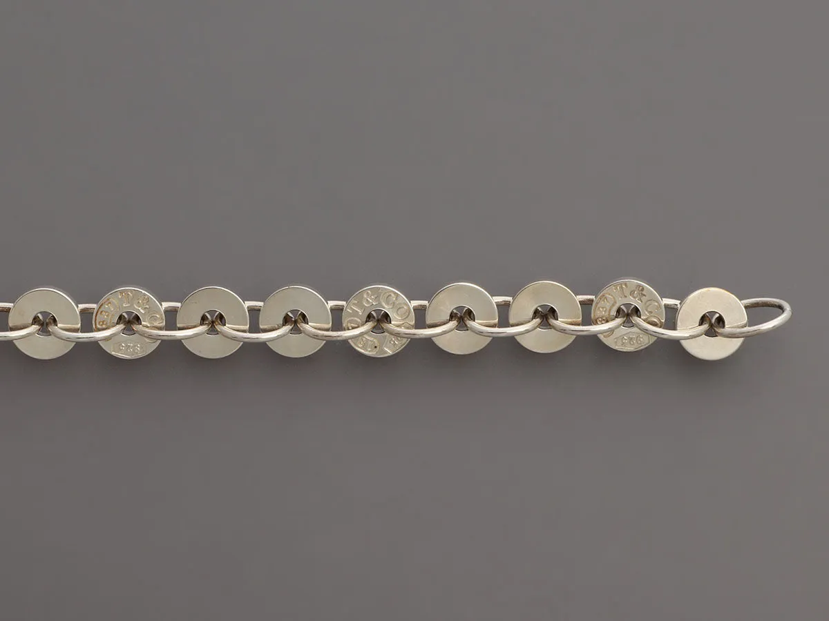 Tiffany & Co. Sterling Silver 1837 Circle Bracelet