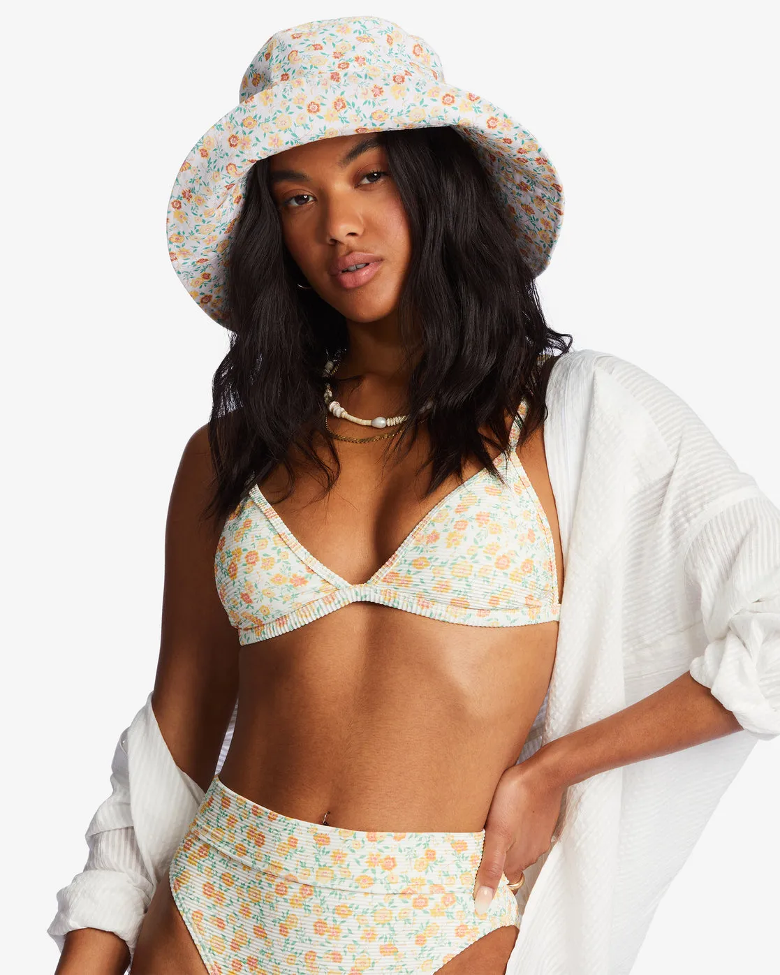 Time To Shine Bucket Hat - Salt Crystal 2