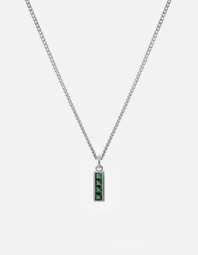 Totem Quartz Necklace, Sterling Silver