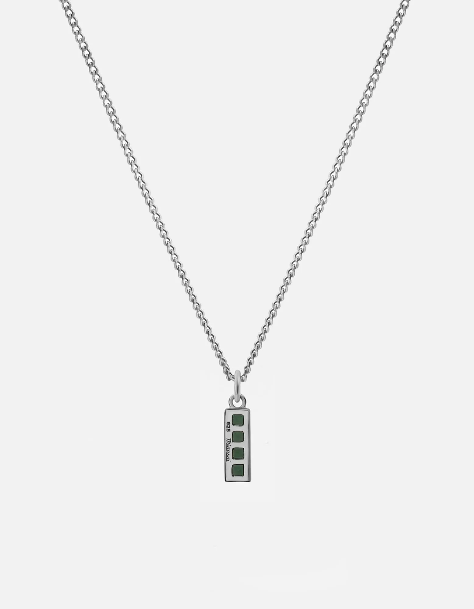 Totem Quartz Necklace, Sterling Silver