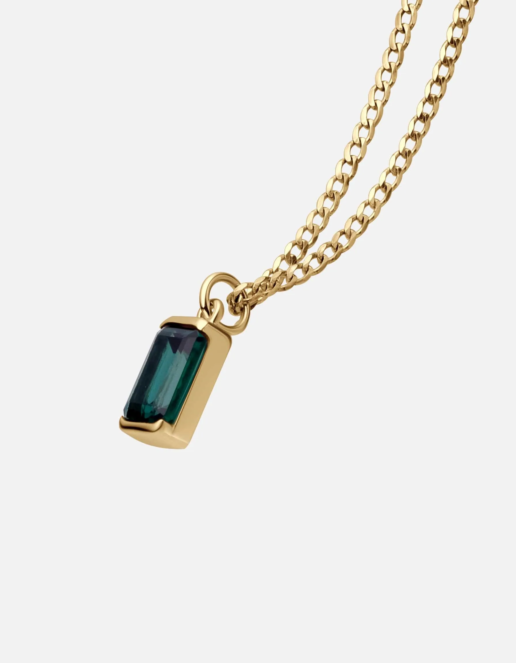 Valor Quartz Necklace, Gold