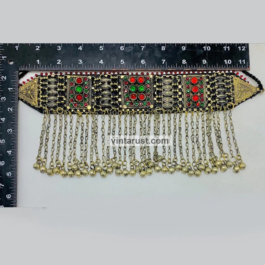 Vintage Long Bells Collar Choker Necklace