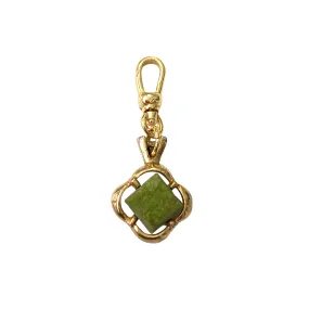 Vintage Small Faux Jade Charm