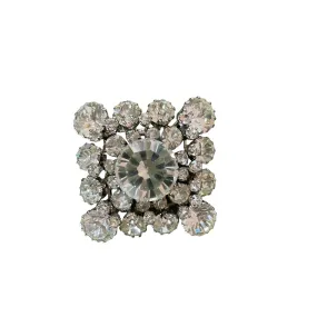 Weiss Rhinestone Brooch