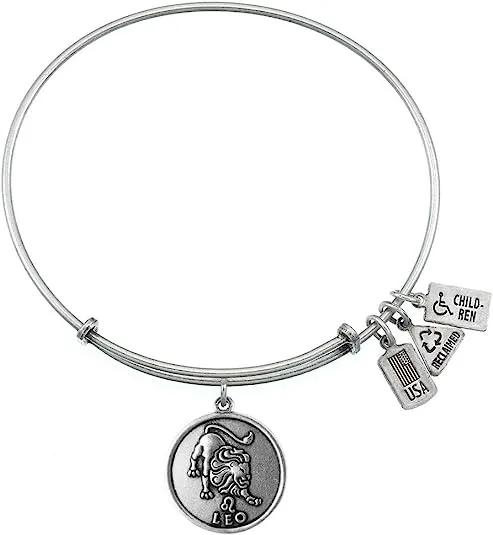 Wind and Fire Zodiac Silver Bracelet