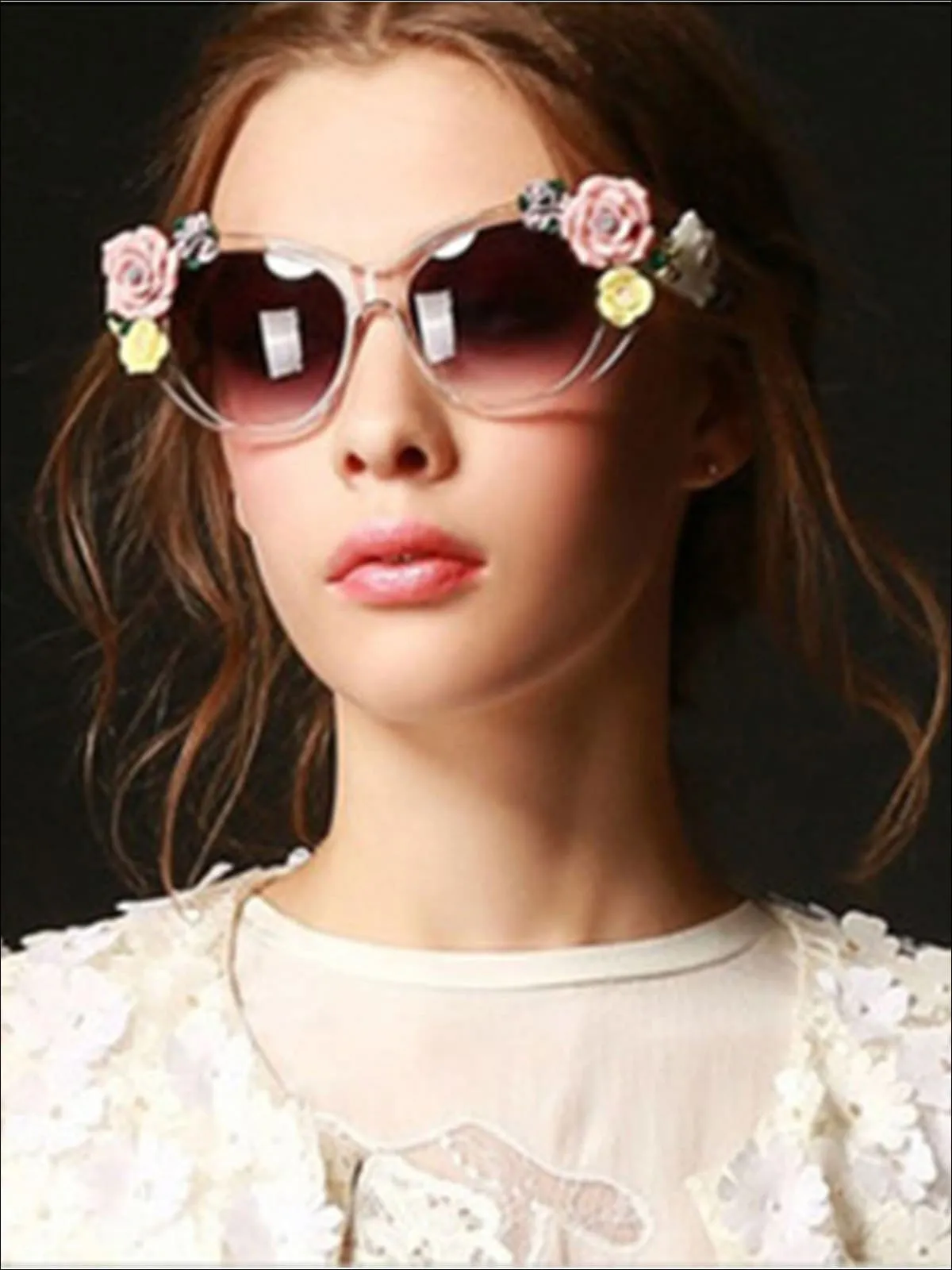 Women's Floral Baroque Sunglasses