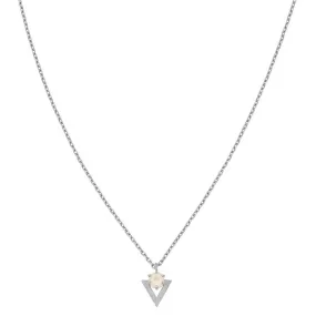 Zoe & Morgan Violet Necklace - Sterling Silver & Rose Quartz